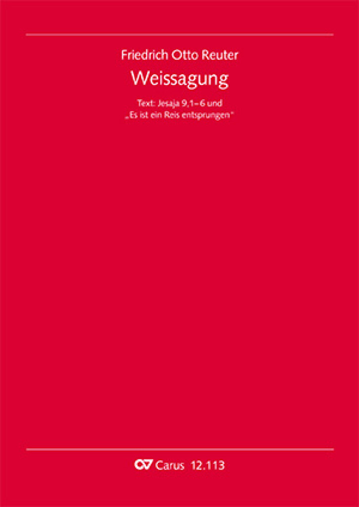 Weissagung